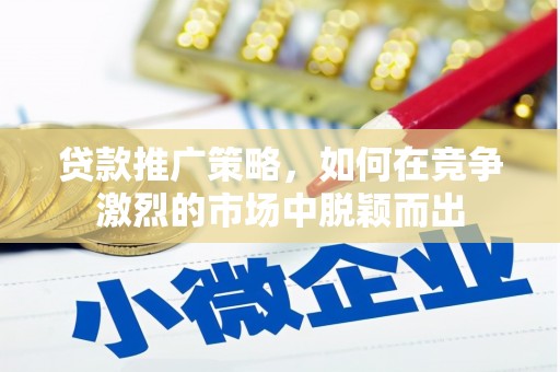 略阳贷款推广策略，如何在竞争激烈的市场中脱颖而出