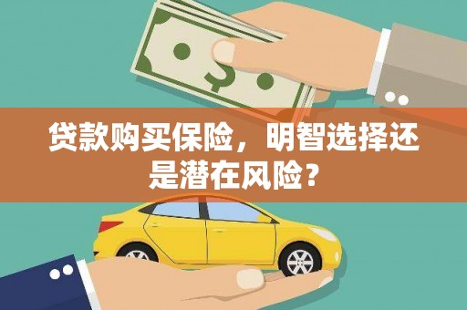 略阳贷款购买保险，明智选择还是潜在风险？