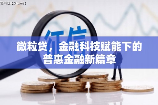 略阳微粒贷，金融科技赋能下的普惠金融新篇章