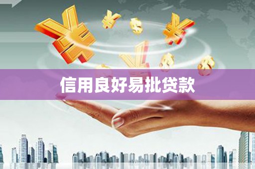 略阳信用良好易批贷款