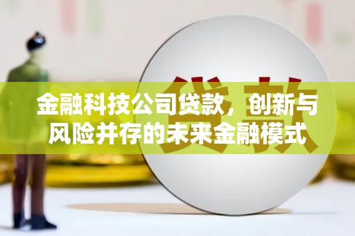 略阳金融科技公司贷款，创新与风险并存的未来金融模式