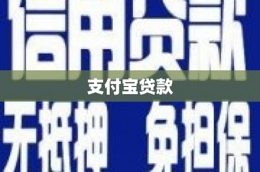 略阳支付宝贷款