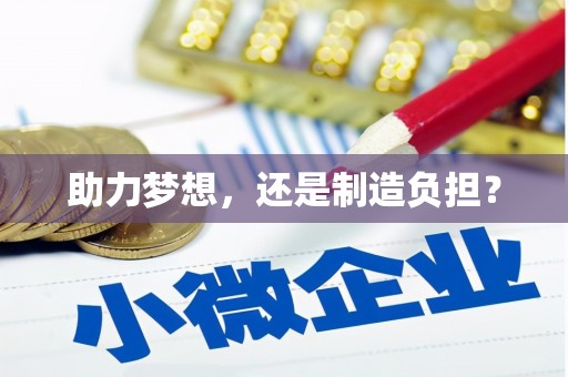 略阳助力梦想，还是制造负担？