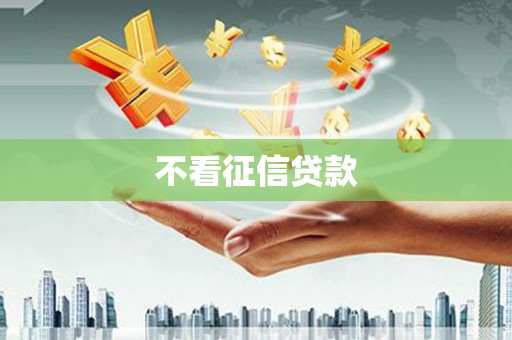略阳不看征信贷款