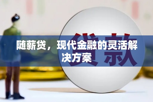 略阳随薪贷，现代金融的灵活解决方案