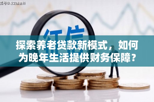 略阳探索养老贷款新模式，如何为晚年生活提供财务保障？