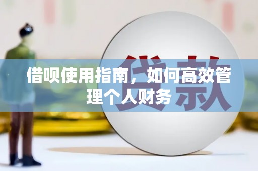 略阳借呗使用指南，如何高效管理个人财务