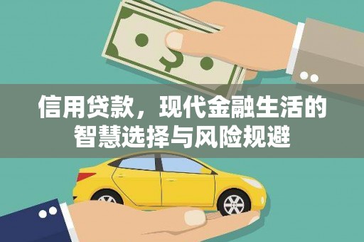 略阳信用贷款，现代金融生活的智慧选择与风险规避