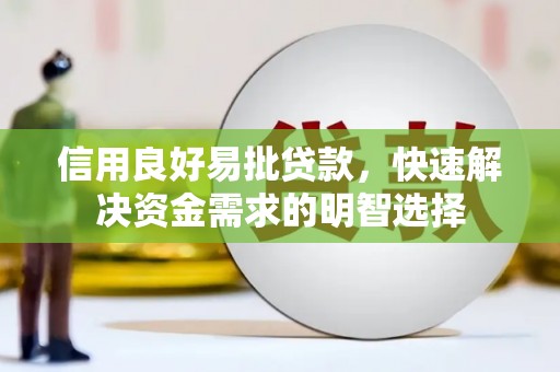 略阳信用良好易批贷款，快速解决资金需求的明智选择