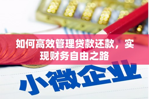 略阳如何高效管理贷款还款，实现财务自由之路