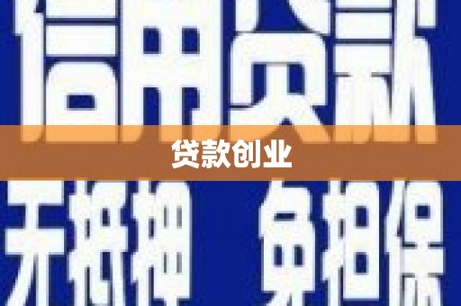 略阳贷款创业