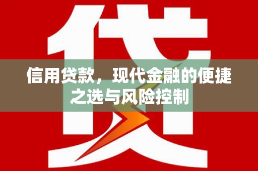 略阳信用贷款，现代金融的便捷之选与风险控制