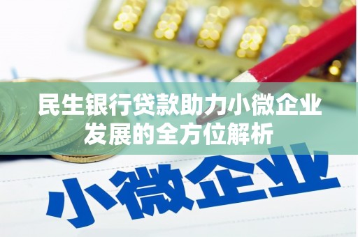 略阳民生银行贷款助力小微企业发展的全方位解析