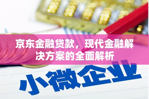 略阳京东金融贷款，现代金融解决方案的全面解析