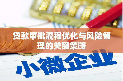 略阳贷款审批流程优化与风险管理的关键策略