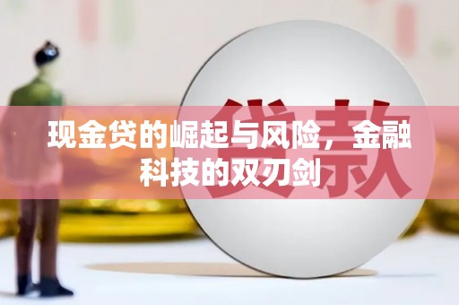 略阳现金贷的崛起与风险，金融科技的双刃剑