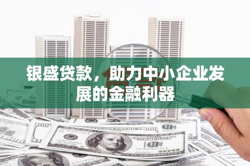 略阳银盛贷款，助力中小企业发展的金融利器