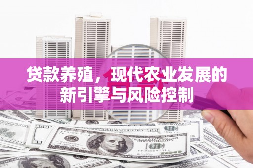 略阳贷款养殖，现代农业发展的新引擎与风险控制