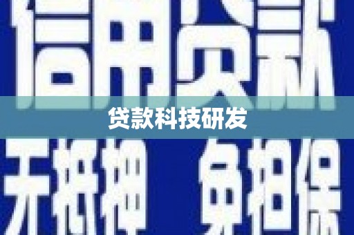略阳贷款科技研发
