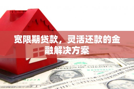 略阳宽限期贷款，灵活还款的金融解决方案