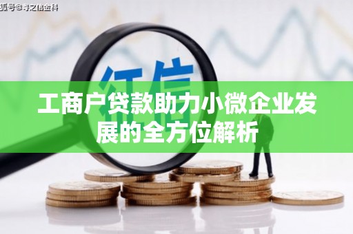 略阳工商户贷款助力小微企业发展的全方位解析
