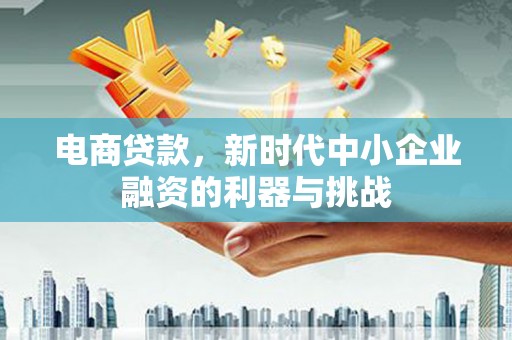 略阳电商贷款，新时代中小企业融资的利器与挑战