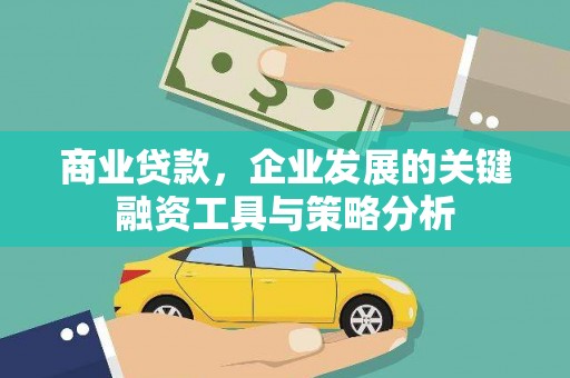略阳商业贷款，企业发展的关键融资工具与策略分析