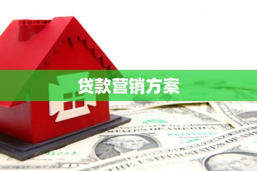 略阳贷款营销方案