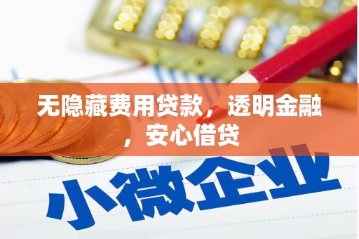 略阳无隐藏费用贷款，透明金融，安心借贷