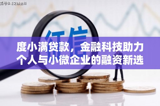 略阳度小满贷款，金融科技助力个人与小微企业的融资新选择