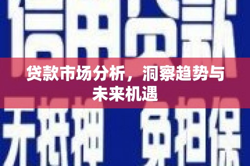 略阳贷款市场分析，洞察趋势与未来机遇