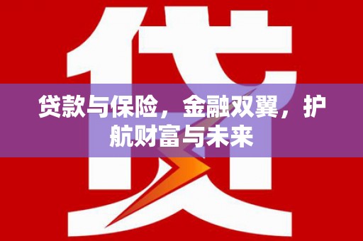 略阳贷款与保险，金融双翼，护航财富与未来