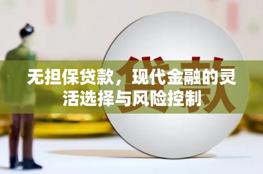 略阳无担保贷款，现代金融的灵活选择与风险控制