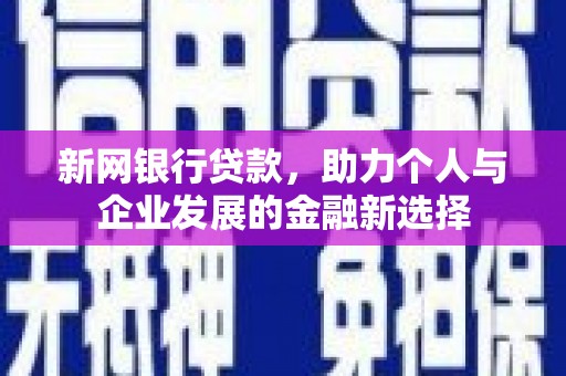 略阳新网银行贷款，助力个人与企业发展的金融新选择