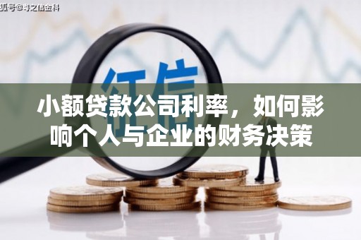 略阳小额贷款公司利率，如何影响个人与企业的财务决策