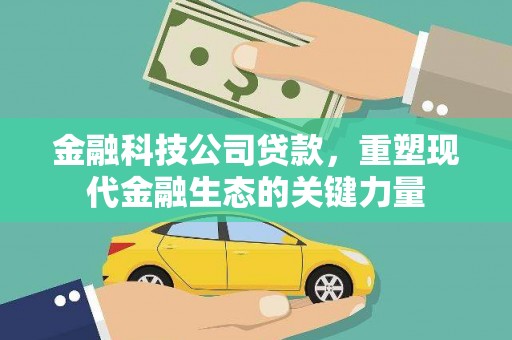 略阳金融科技公司贷款，重塑现代金融生态的关键力量