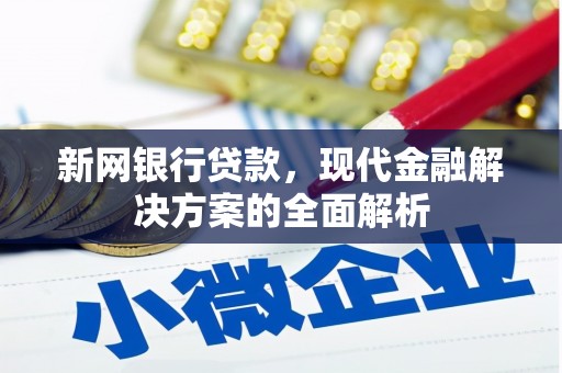 略阳新网银行贷款，现代金融解决方案的全面解析