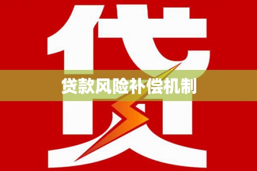 略阳贷款风险补偿机制