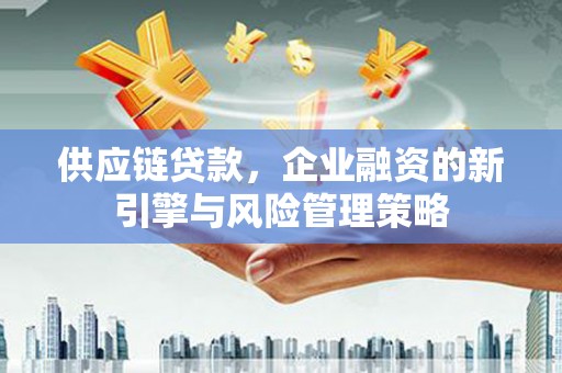 略阳供应链贷款，企业融资的新引擎与风险管理策略