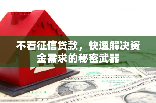略阳不看征信贷款，快速解决资金需求的秘密武器