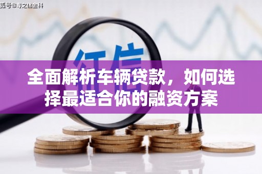 略阳全面解析车辆贷款，如何选择最适合你的融资方案