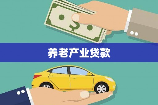略阳养老产业贷款