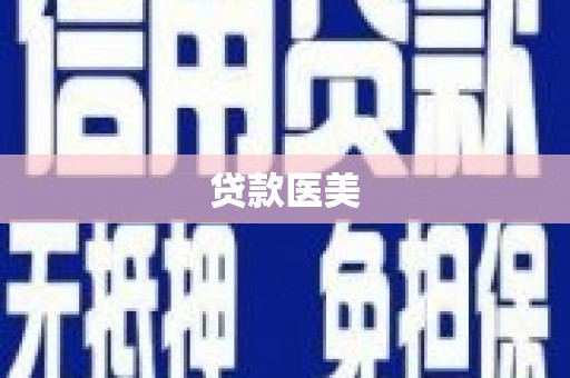 略阳贷款医美