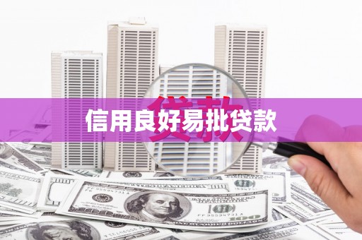 略阳信用良好易批贷款