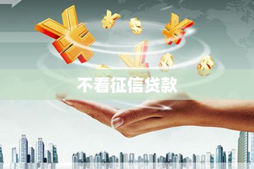 略阳不看征信贷款