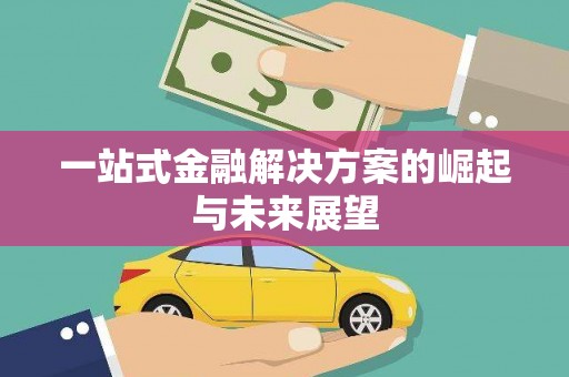 略阳一站式金融解决方案的崛起与未来展望