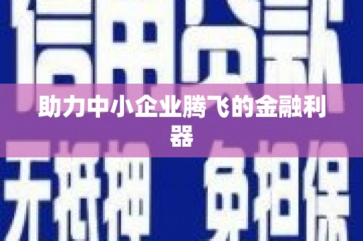 略阳助力中小企业腾飞的金融利器