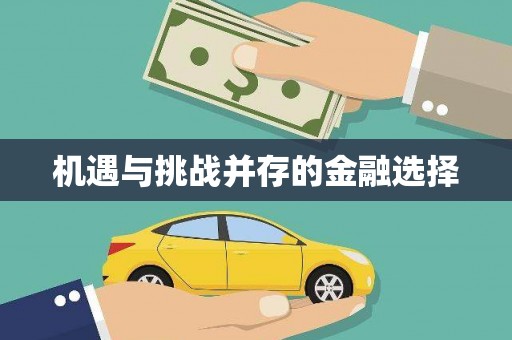 略阳机遇与挑战并存的金融选择