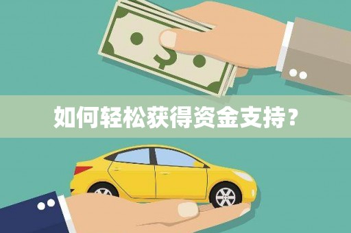 略阳如何轻松获得资金支持？