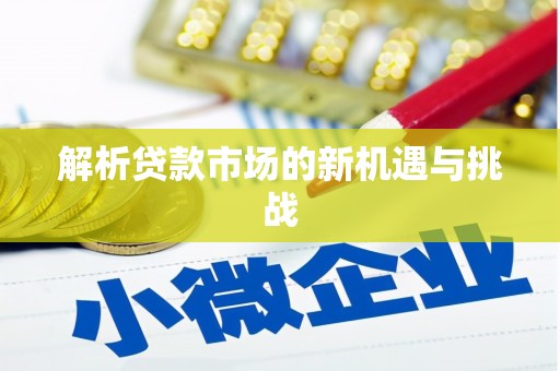 略阳解析贷款市场的新机遇与挑战